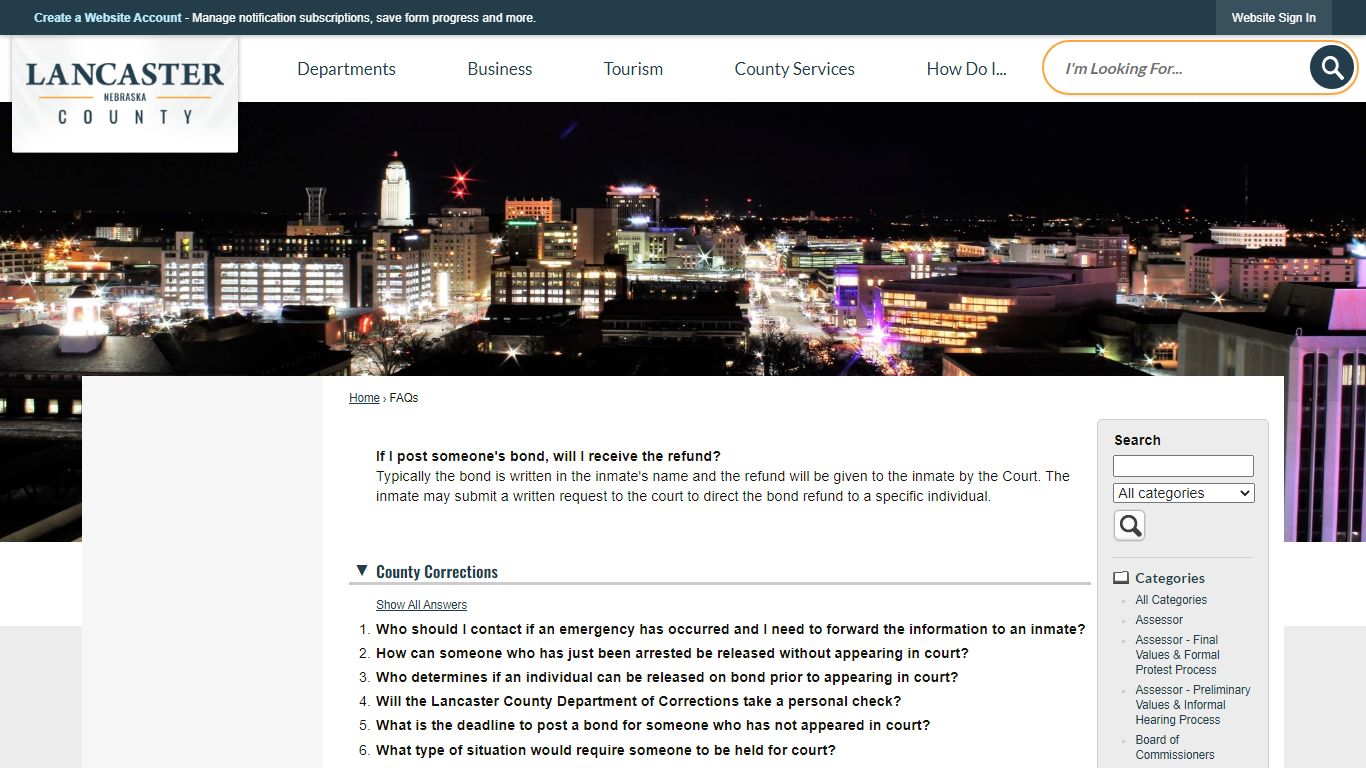 FAQs • Lancaster County, NE • CivicEngage
